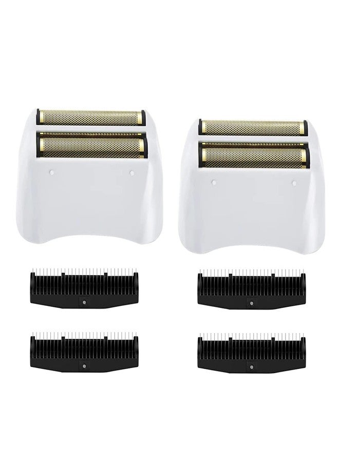 COSYONALL 2 Pack Pro Shaver Replacement Foil and Cutters compatible with"andis #17150 shaver foil replacement" Golden - Image 1
